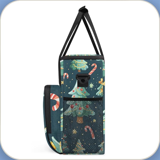Cartoon Tree Coffee Maker Carrying Bag Mystical Tree Travel Storage Bag Compatible with K-Mini or K-Mini Plus Single Serve Coffee Brewer Carrying Case with Multiple Pockets &amp Shoulder Strap