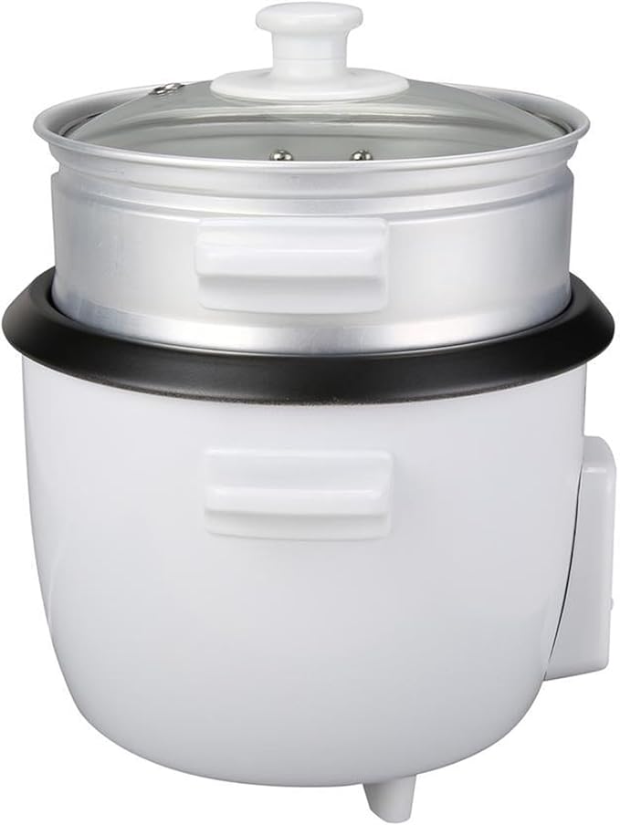 Tayama Rice Cooker with Steam Tray 3 Cup White (RC-03R)