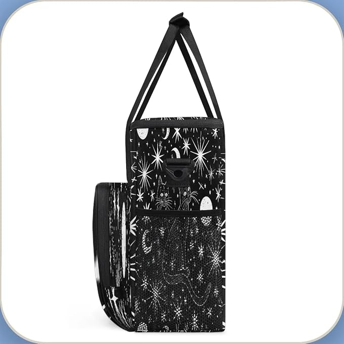 Star Moon Cat Coffee Maker Travel Bag for K-Mini or K-Mini Plus Single Serve Coffee Brewer Portable Storage Tote Case for Tarvel