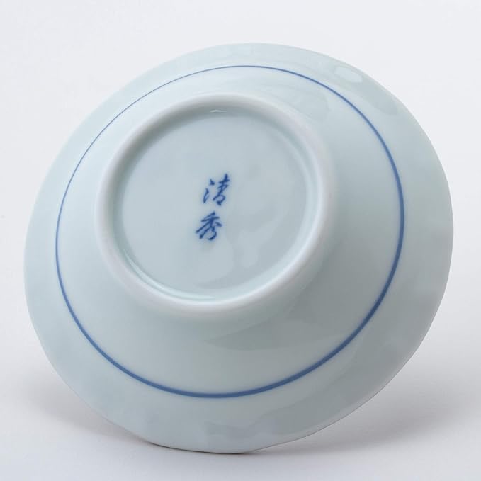 Saikaitoki 31988 Hasami Ware Small Bowl Set Dyed Brocade Picture Diameter 3.7 inches (9.5 cm) Small Included 5 Patterns Dinnerware Set Gift Birthday Scissors Tableware Stylish Microwave