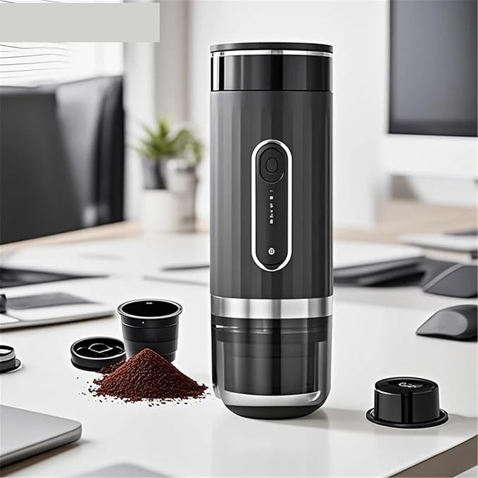 Portable Coffee Machine Wireless Portable Espresso Machine Coffee Pot Rechargeable Heating Espresso Extraction Coffee Maker for Travel Offifor Outdoor Travel Picnic