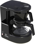 Melitta 1015 Aromaboy Filter Coffee Machine 2 Cups Glass Pot Automatic Switch-Off black by Melitta