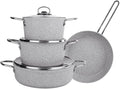 Cookware 7Pcs/ set Cookware Set Kitchenware Saucepan Cooking Pot and Pan Set Non- St?ck Stainless Steel Kitchen