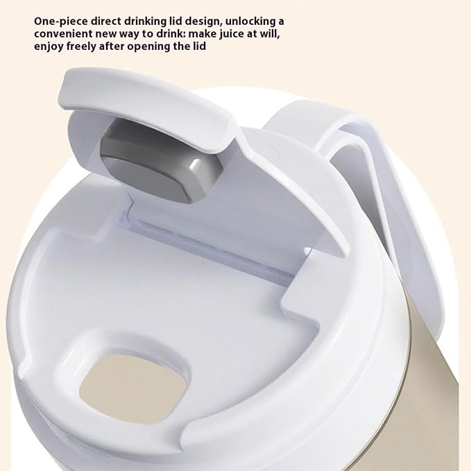 Electric Shake Maker Large Capacity Cup USB Rechargeable Motor Auto Shutoff Safety Lightweight Easy Trait Fitness Accessories Component Metal Base White Travel Work Hiking Ice