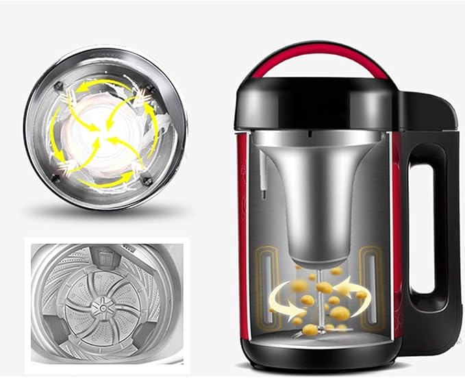 Household Small Soymilk Machine Multifunctional Automatic Heating Intelligent Mini Filter Free Jam Milkshake Machine