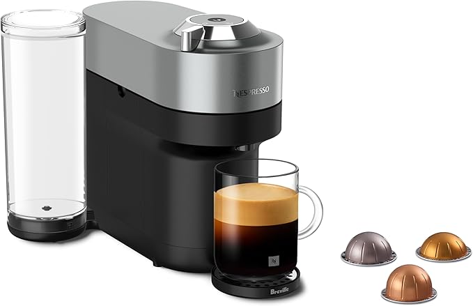 Nespresso Vertuo Pop+ Deluxe Coffee and Espresso Maker by Breville Titan