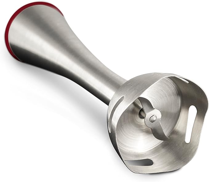 Immersion Hand Blender Handheld Electric Heavy Duty Red