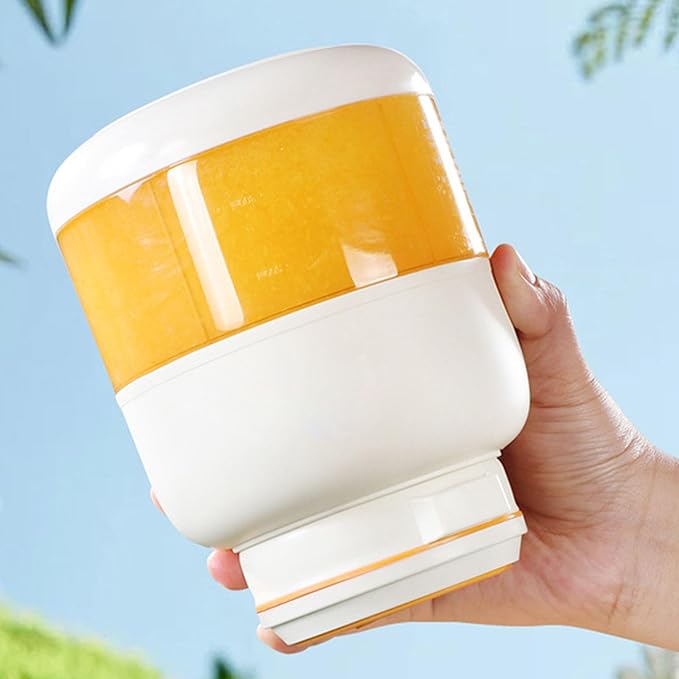 Pilipane Portable Blenders Handheld Personal Blender USB Rechargeable Powerful Blending Juicer Cup with 1300mAh Battery 800ml Capacity for Smoothies Shakes Juices Leakproof ABS PP Material (White)
