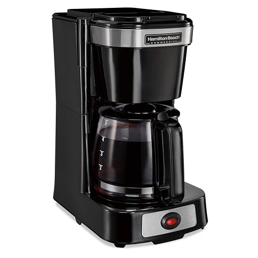 4 Cup Coffeemaker-Black w/Glass Carafe