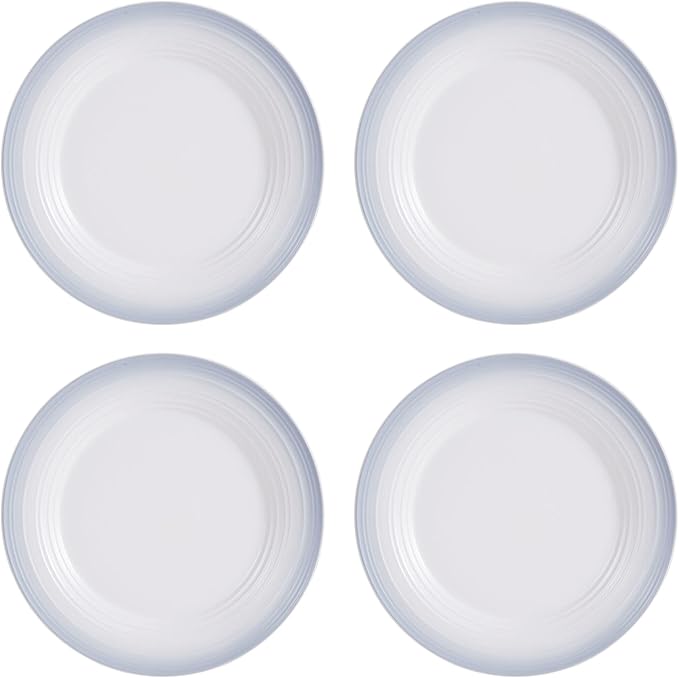 Mikasa Swirl Ombre Grey 16 Piece Dinnerware Set Service for 4