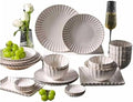 Dinner Sets White Ceramic Dinner Sets Bowl Dish Plates Porcelain Dinnerware Set For Household Hotel2people Set