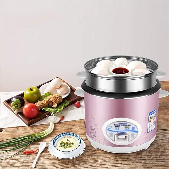 HousewaresRice Cooker and Steamer Household Non-Stick Rice Cooker Warm Function for 1-8 People