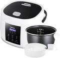 Rice Cooker Small6-Cup (Uncooked) / 12-Cup (Cooked)6-in-1 Multi CookerElectric Smart Rice CookerPortable Non-Stick Rice Maker With Steamer Basket12 Hours Timer Delay &amp Keep Warm Function
