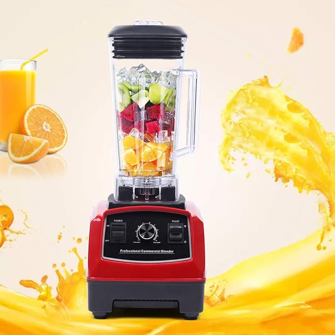 Juicer 2L Professional BlenderCommercial Countertop Blender Smoothie Maker 1500W Heavy Duty Commercial Blender Mixer Power JuicerKitchen Smoothie Blender (YL-010)