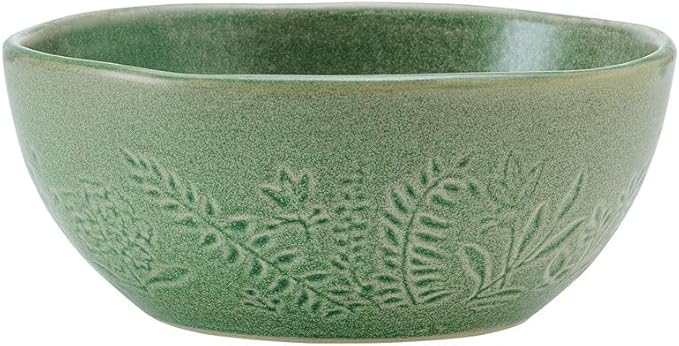 Pfaltzgraff Carrie 12 Piece Dinnerware Set Service for 4 Green