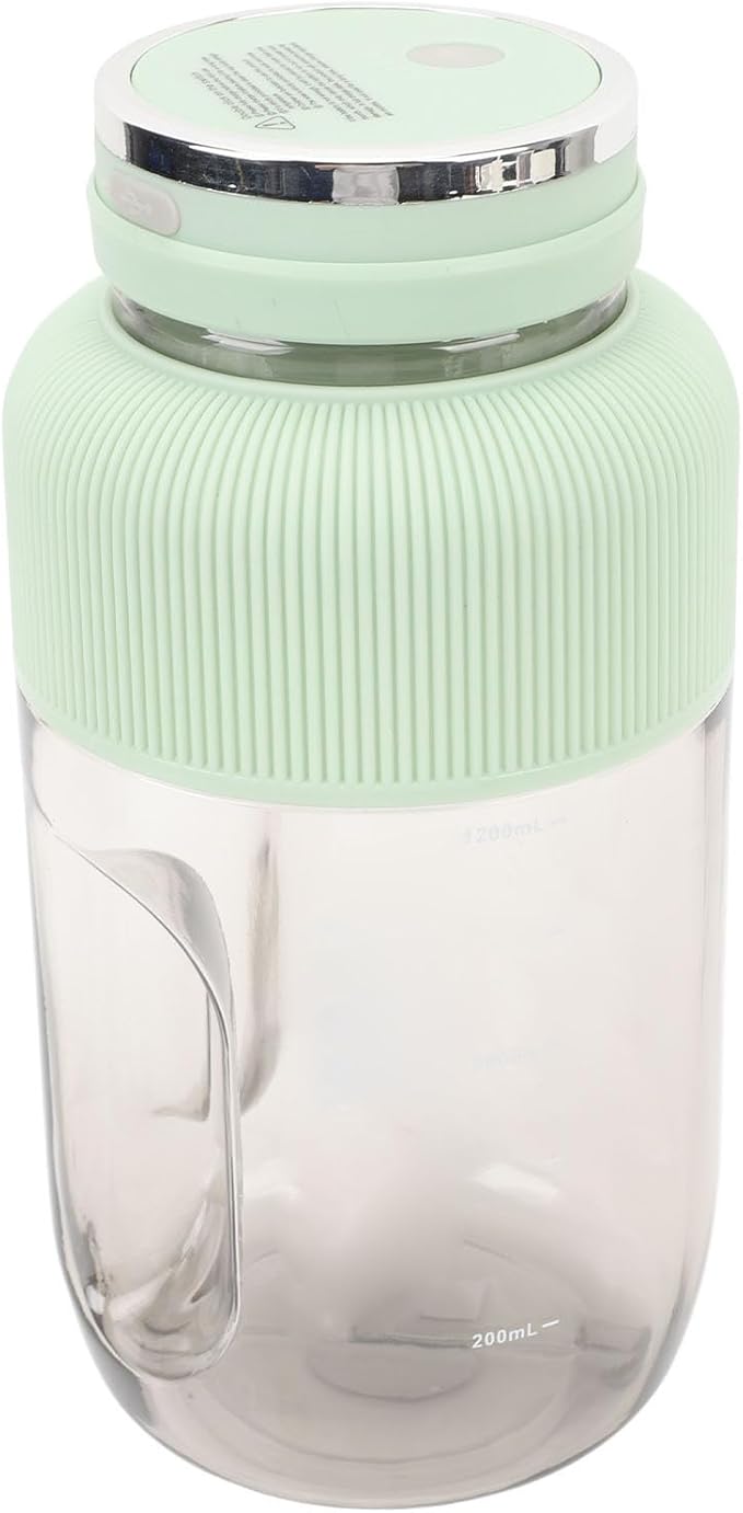 Portable Electric Juicer Cup 1200ml Outdoor Juice Squeezer