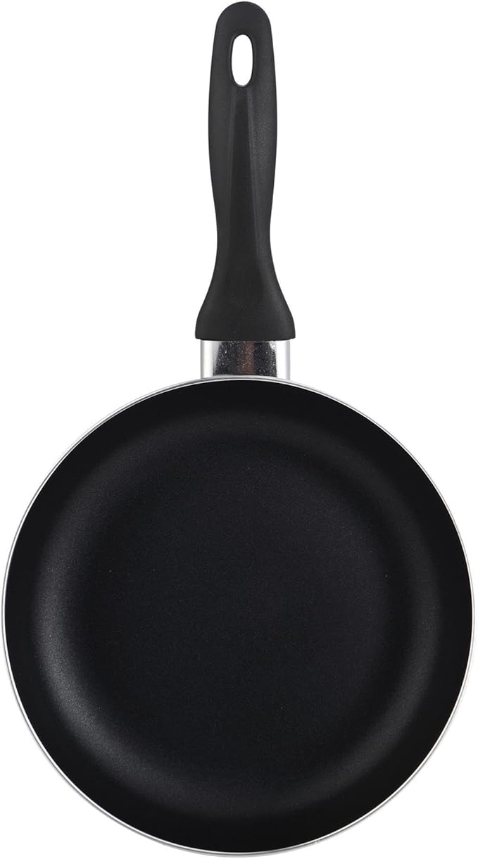 Well Home Set of 4 Pans Diameter 16 Diameter 20 Diameter 24 Diameter 28 cm Made of Pressed Aluminium in Metallic Bronze