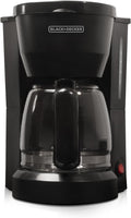 BLACK+DECKER 5-Cup Coffeemaker DCM600B Black