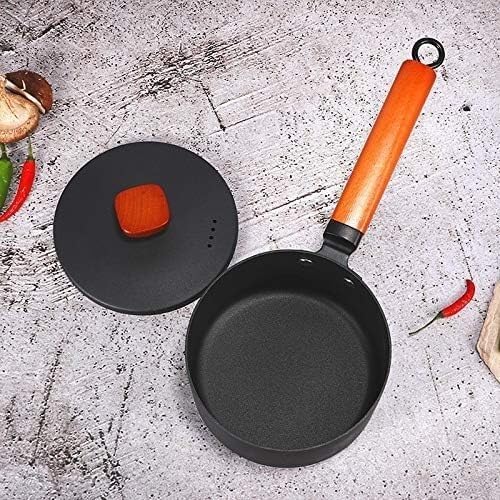 Cookware Set Pots and Pans Set 4pcs Cookware Set Soup Pot Frying Pan Wok Milk Pan Kitchen Cooking Pot Set Induction Cooker Non-Stick Pan Saucepan Cooking Pot Set Cooking Pan S