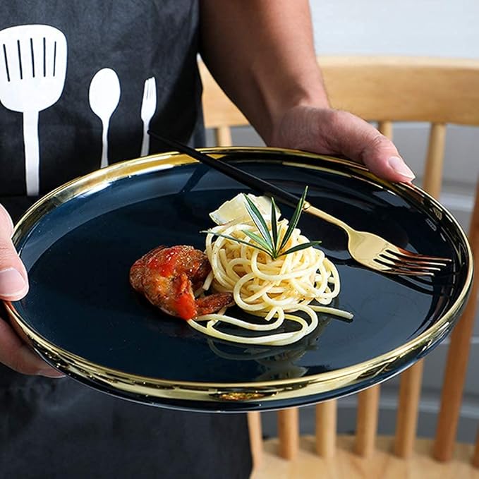 Dinnerware Sets for 2/4/6 - Dinner Plates/Sets - Plate Set - Nordic Style Dishes Set - Plates and Bowls for Home Kitchen and Dinning