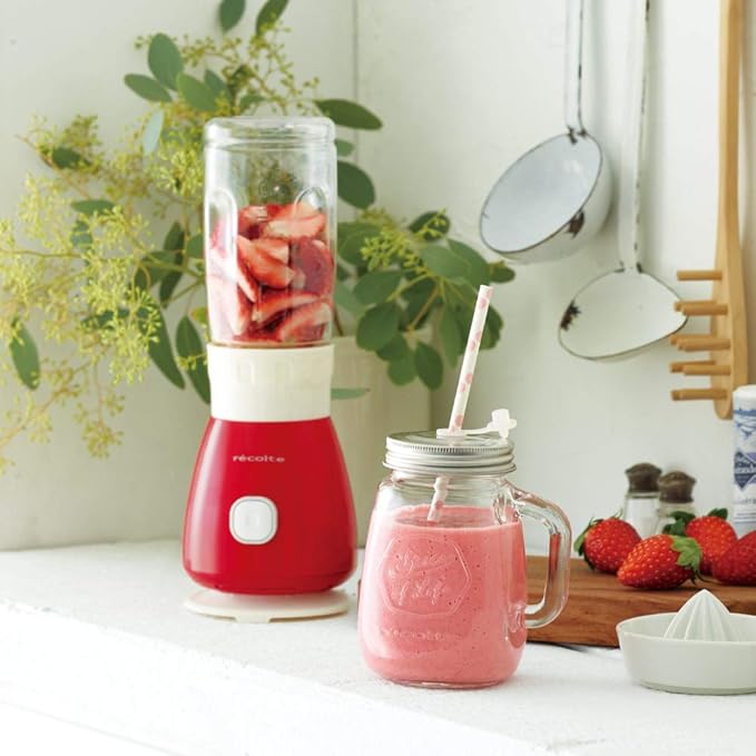 recolte Solo Blender Solen RSB-3-R (Red)【Japan Domestic genuine products】
