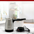 MARADO — Arabic/Turkish Foldable/Portable — Electric Coffee pot — Stainless Steel — up to 5 cups