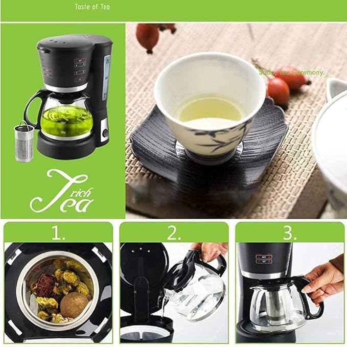 Coffe Maker Household Coffee Small Mini Mill Coffee Jug Saving Glass Machine Drip Coffee Maker For Hotels Rooms Offices Etc 20240309