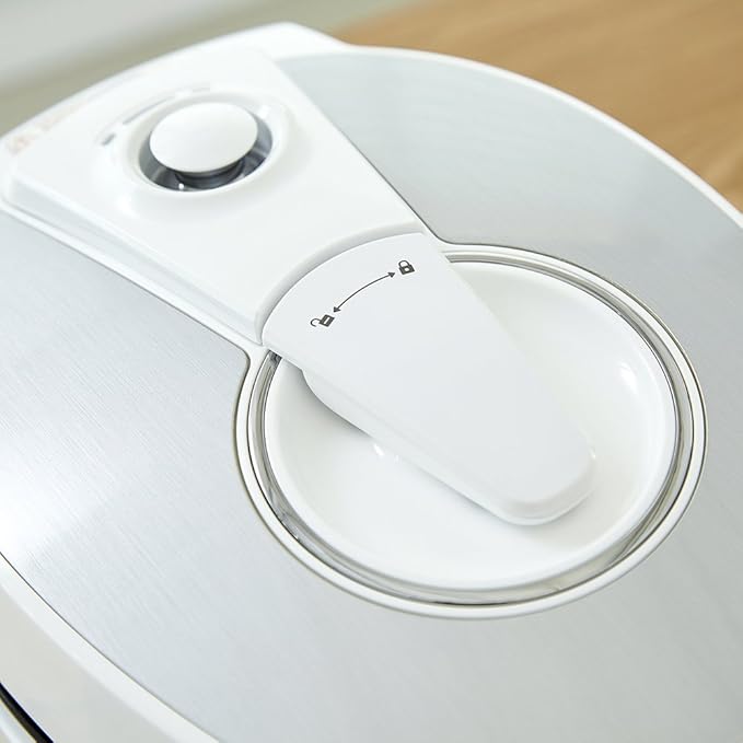CUCKOO CRP-HS0657FW 6-Cup (Uncooked) 12-Cup (Cooked) Induction Heating Pressure Rice Cooker with Nonstick Inner Pot &amp 16 Menu Modes (White/Silver Made in Korea)