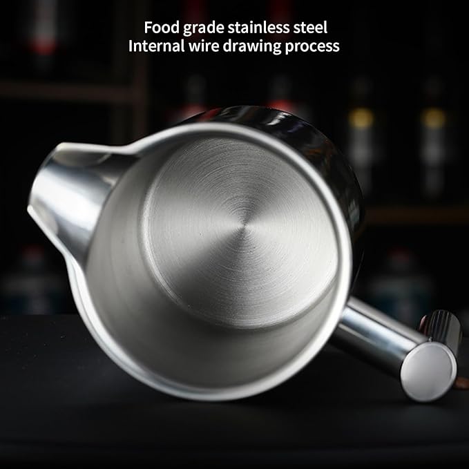 French Presses 304 Stainless Steels Double Walled Insulated Thermal Coffee Maker Handle Baristas Accessories Double Walled Insulated Coffee Pots