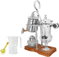 Luxury Balancing Siphon Coffee Maker/BrewerBalance Syphon Coffee Maker Double ColumnEasy to Clean Permanent Filter and Water RetainerA