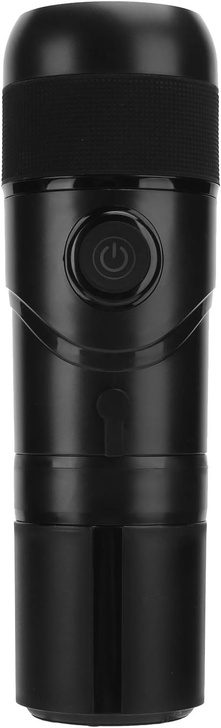 Tyenaza Portable Coffee Maker Travel Coffee Maker Electric Coffee Machine Black USB Cable and Car Cigarette Lighter Power Supply Cab