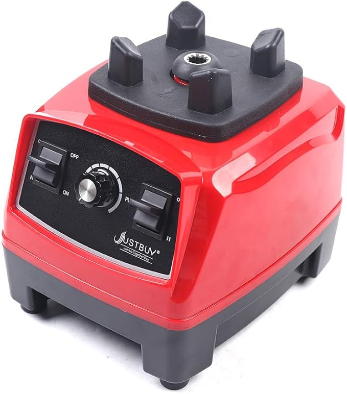 BPA Free 3HP 2200W Heavy Duty Commercial Grade Blender Mixer Juicer Commercial Smoothie Blender 2L / 2000cc (Red)