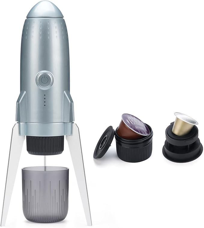 Espresso Machine and Rechargeable Coffee Pods Machine Texture Suitable for Quick Brewing Rechargeable Coffee Maker