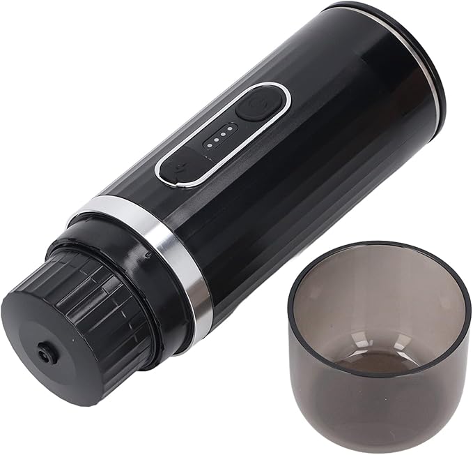 Fabater Portable Coffee Maker Portable Coffee Machine Cordless Travel Coffee Maker for Camping Car Coffee Maker Self Heating for RV Hiking Office Travel Camping Easy to Use