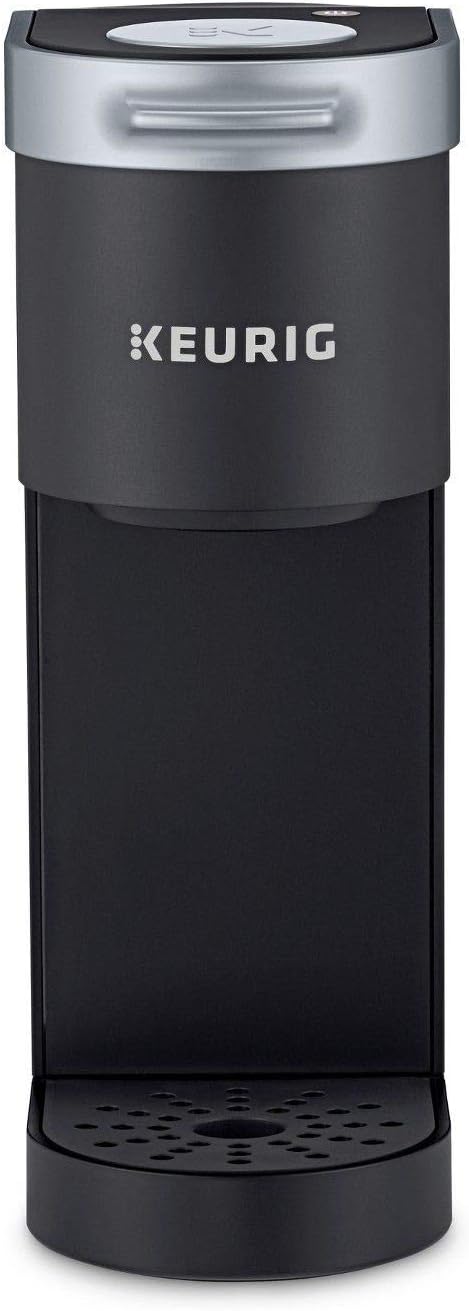 Keurig K-Mini Single Serve Coffee Maker Black &amp Works Non-Dairy Milk Hot and Cold Frothing Compatible K-Café Coffee Makers Only34 ounce Charcoal Frother
