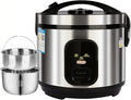 Low-Sugar Rice Cooker (2-5L) Rice Soup Separated Household Rice Cooker 304 Stainless Steel Liner for 1-8 People (3L)