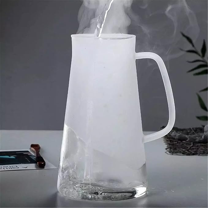 HASMI Coffee Kettle Glass Coffee Maker Hot &amp Cold Dual-Function Coffee Maker Cold Extract Ice Brewed Water Bottle Non-Rust Filter Coffee Pot Coffee Maker Dingzhebo2022