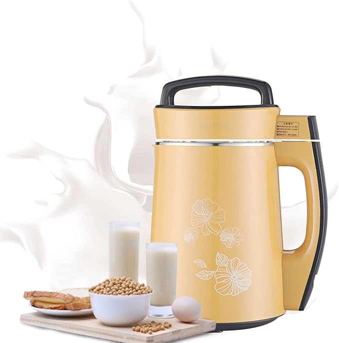 Stainless Steel Commercial Electric soymilk Machine Soy Milk Machine Soybean Processing Tool with LED Panel for Restaurant Kitchen