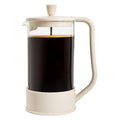 Primula French Press Coffee Maker Heat Resistant Borosilicate Glass with Stainless Steel Filters 8 Cup 34 oz Cream
