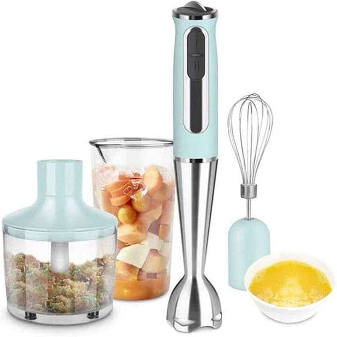 House Kitchen Immersion Hand Blender 8 Speed Stick Mixer with Stainless Steel Shaft &amp Blade 600 Watts Easily Food Mixes Sauces Purees Soups Smoothies and Dips