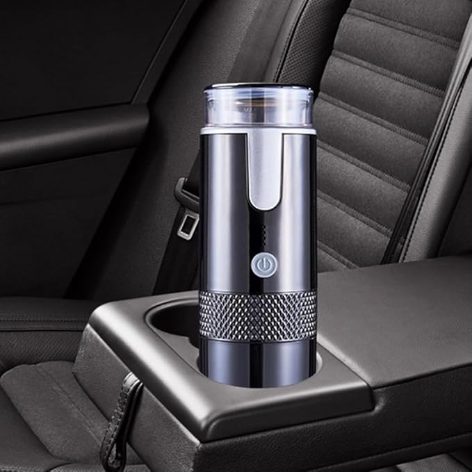 Electronic Coffee Maker Rechargeable Espresso Machine Portable Car Coffee Make Ground Coffee &amp Espresso Travel Camping