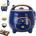 1.8L Mini Electric Pressure Rice Cooker with Steamer Basket300W Multi-Functional Rice Maker with Nonstick Inner PotKeep WarmEasy Clean for Small KitchenOfficeDorm1-2 People