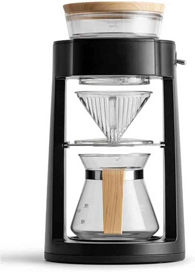 Coffee Machine Drip Coffee Machine Espresso Machine Rotary Automatic Hand Coffee Machine Suitable For Home Brewing Coffee (Color : Black) 20240311