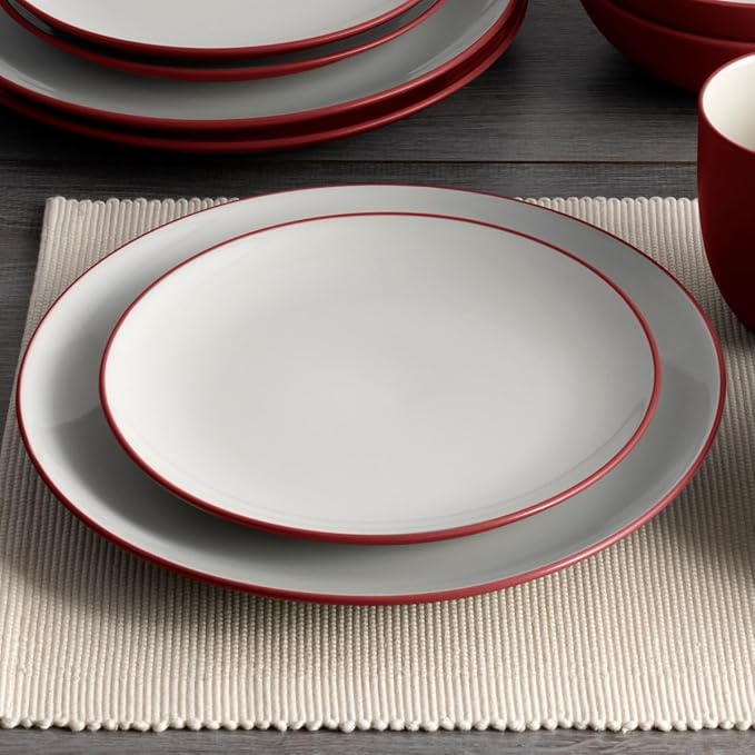 Noritake Colorwave Raspberry 4-Piece Coupe Place Setting Service for 1