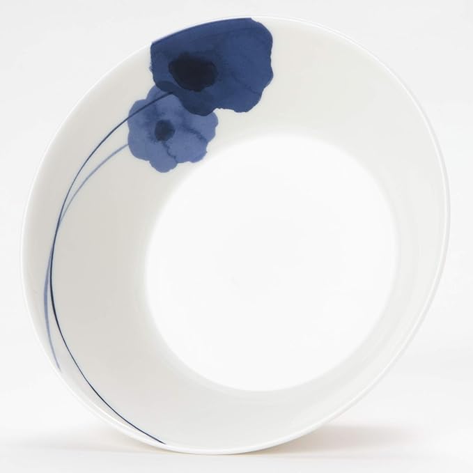 Narumi 52188-3658 Spring Field Bowl Plate 5.5 inches (14 cm) Blue Anemone Microwave Warm Dishwasher Safe Made in Japan