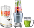 La Reveuse 250W Smoothie Blender (Pearl Blue) + La Reveuse 2-Cup Small Food Chopper (White)