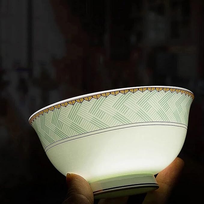 Elegant Dinnerware Set Dinner Plates Bowls Set Dish And Bowl Set58-Piece Set Chinese Ceramic Dishes Household Kitchen Plate And Bowl Set