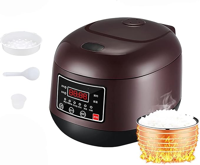 Rice Cooker Small Household Rice Cooker 9 Functions 24H Reservation and Heat Preservation for 2-4 People