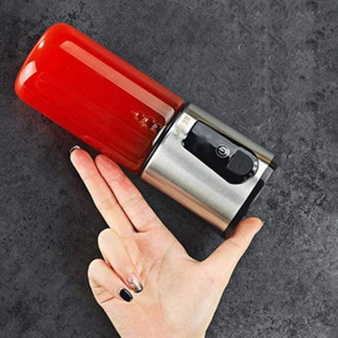 JYYBN Glass Portable Blender Shakes and Smoothies Vortex Mixer Mini Blender Single Serve Battery Operated Blender Juicer Cup