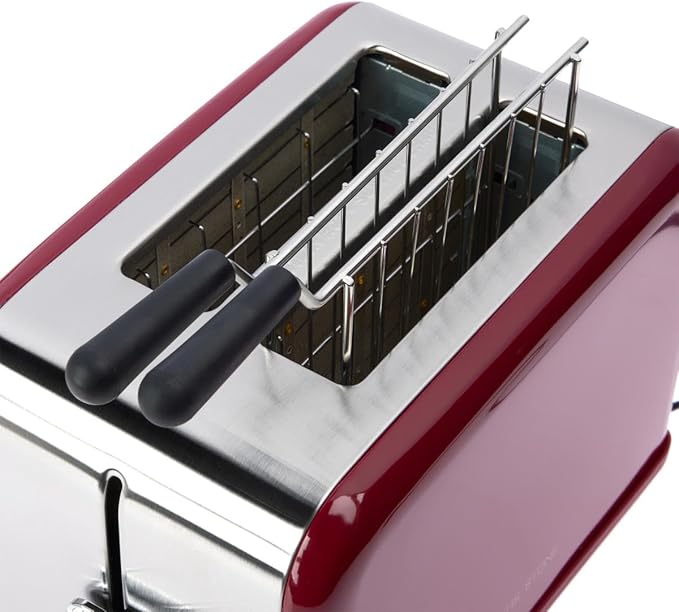Curtis Stone Digital 2-Slice Toaster with Sandwich Cage (Renewed)